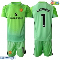 Manchester United Altay Bayindir #1 Keeper Tredjedraktsett Barn 2025-26 Kortermet (+ Korte bukser)